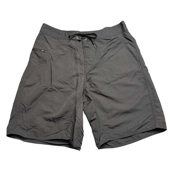 Patagonia Other - Patagonia Wavefarer Board Shorts Men's 34 Black Nylon Surf Swim Trunks 86654SP